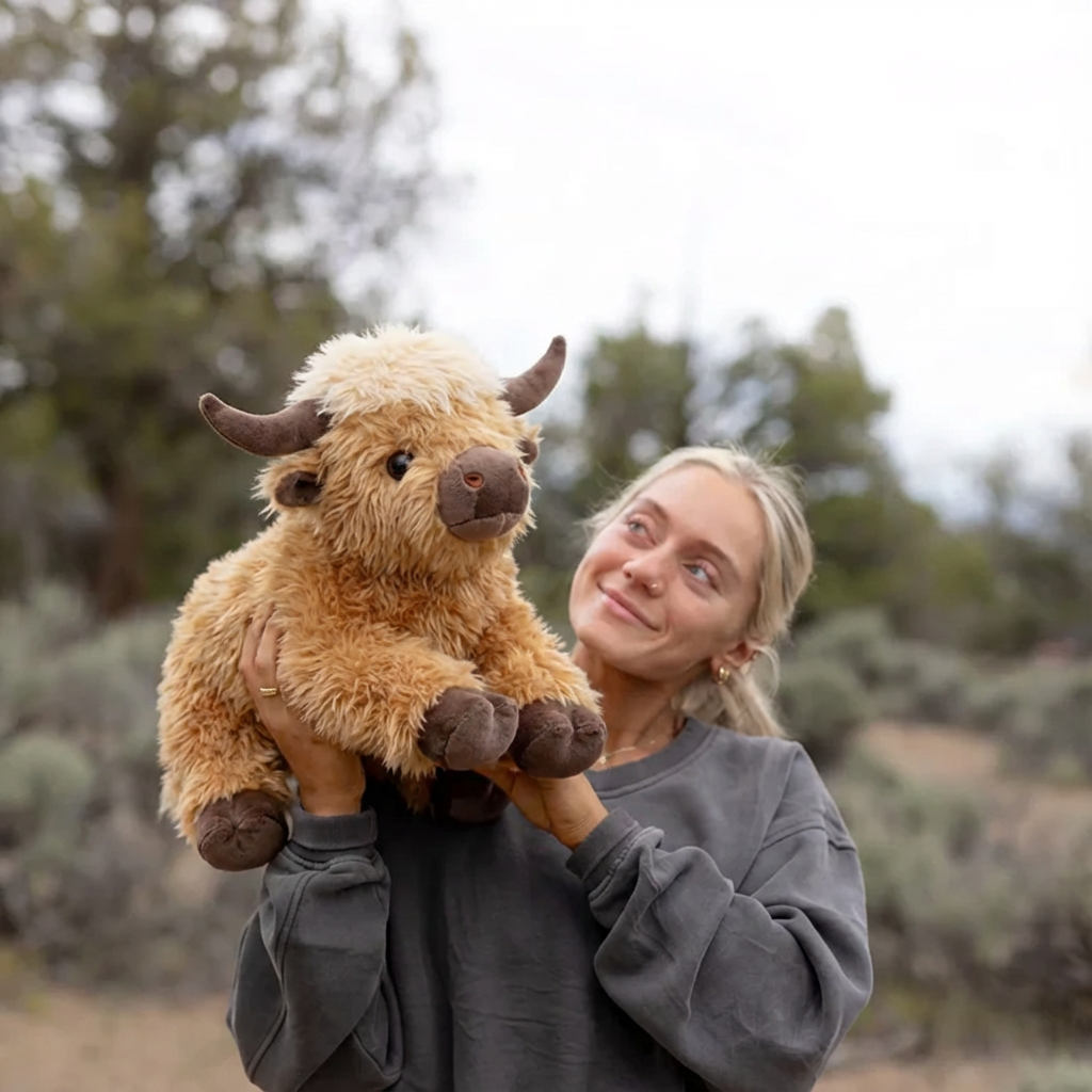 Weighted Highland Cow Plushie
