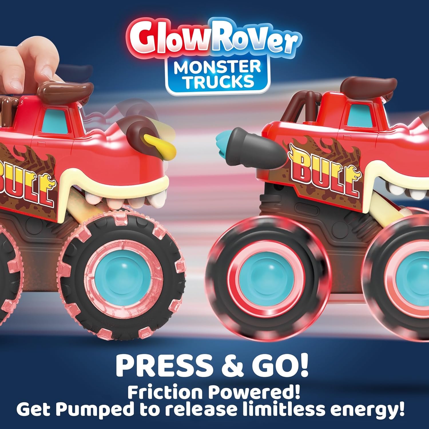 GlowRover 3 Pack Monster Truck Toy