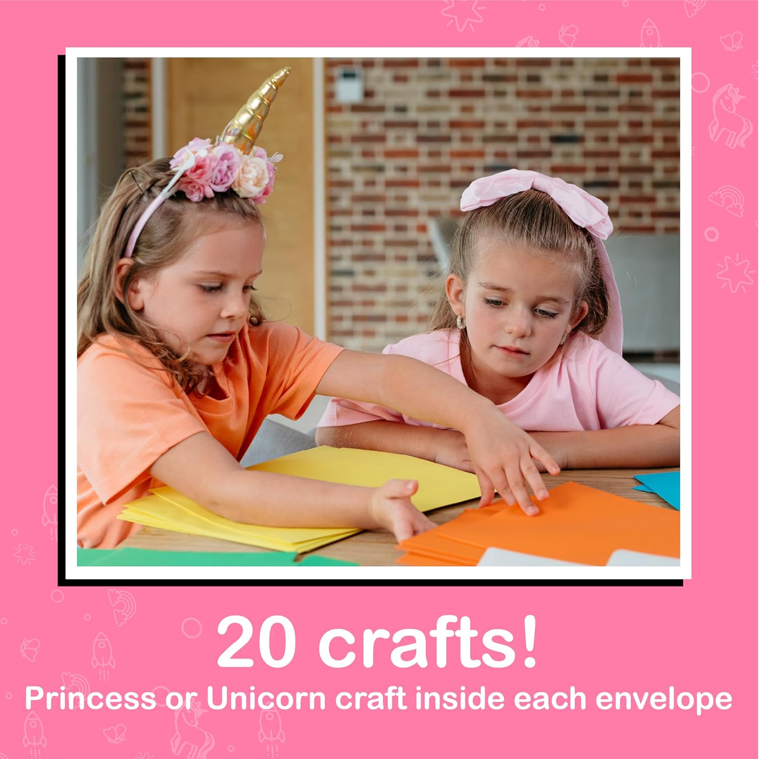 CraftKit 20 Award-Winning Princess & Unicorn Crafts for Kids