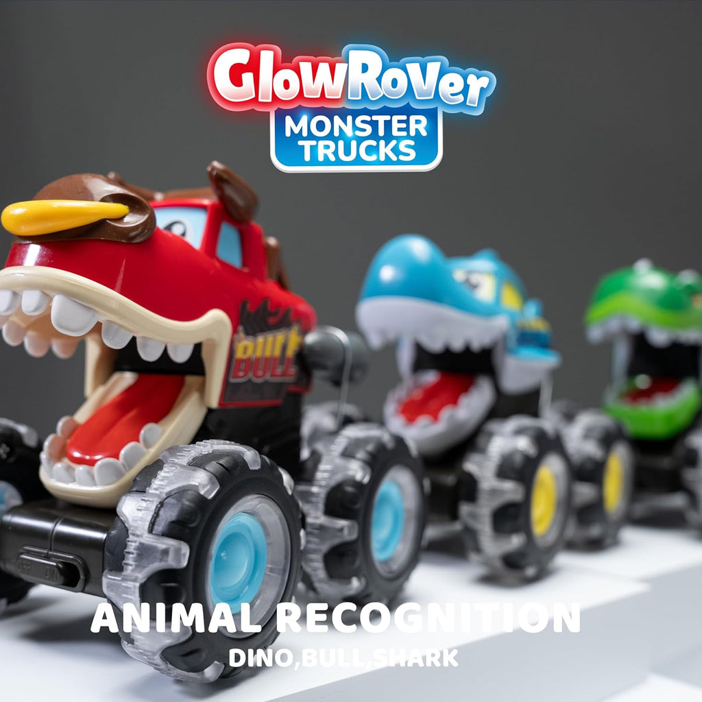 GlowRover 3 Pack Monster Truck Toy