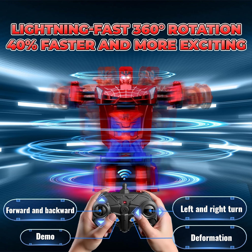 Spider Transform Robot Racing RC Car