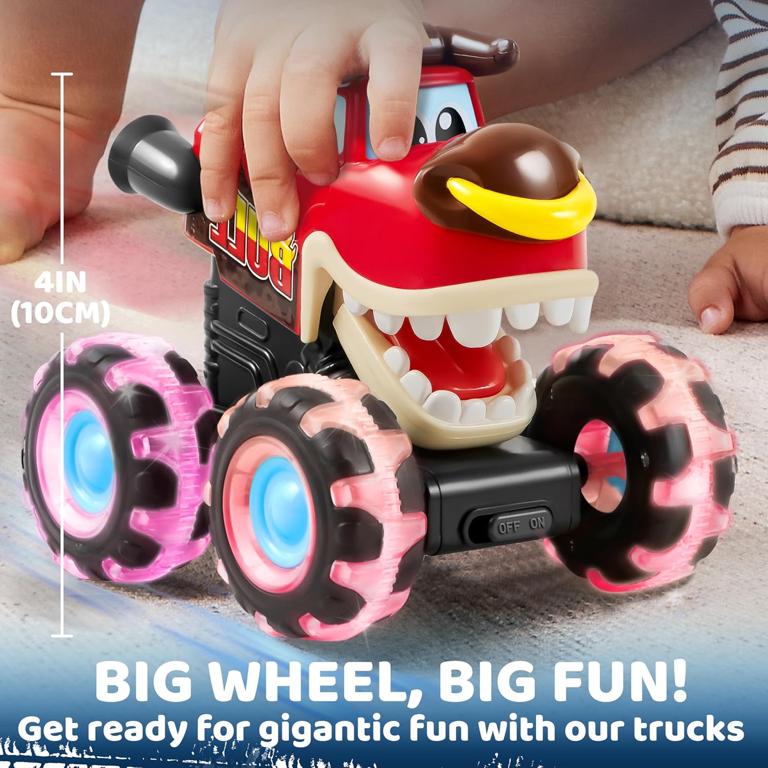 GlowRover 3 Pack Monster Truck Toy