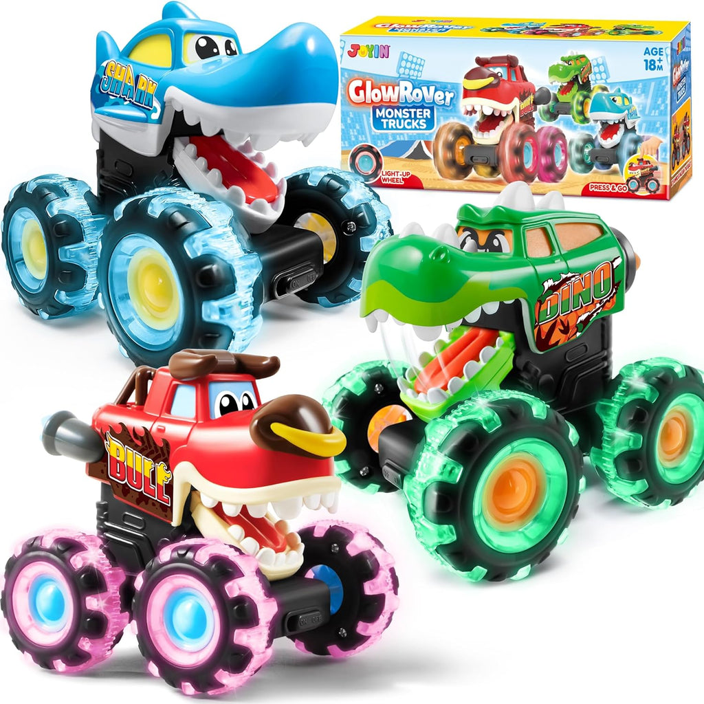 GlowRover 3 Pack Monster Truck Toy